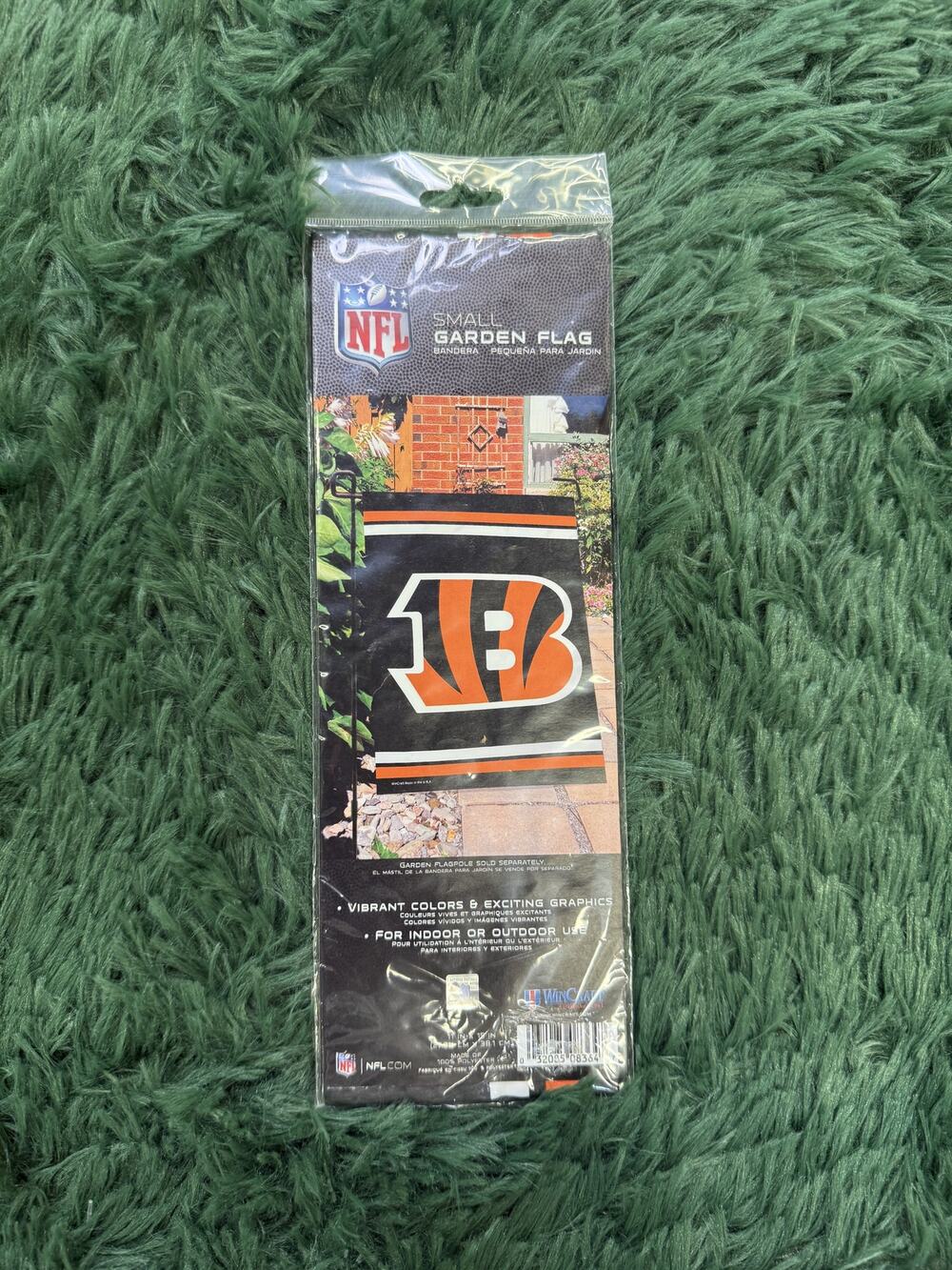 NFL Cincinnati Bengals Small Garden Flag Wincraft Indoor Outdoor 11x15 NEW